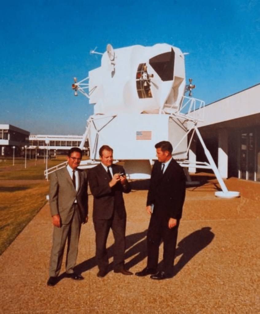 Sir Richard Francis at NASA where he led the BBC coverage of the moon landings in 1969 Sir Richard Francis at NASA where he led the BBC coverage of the moon landings in 1969